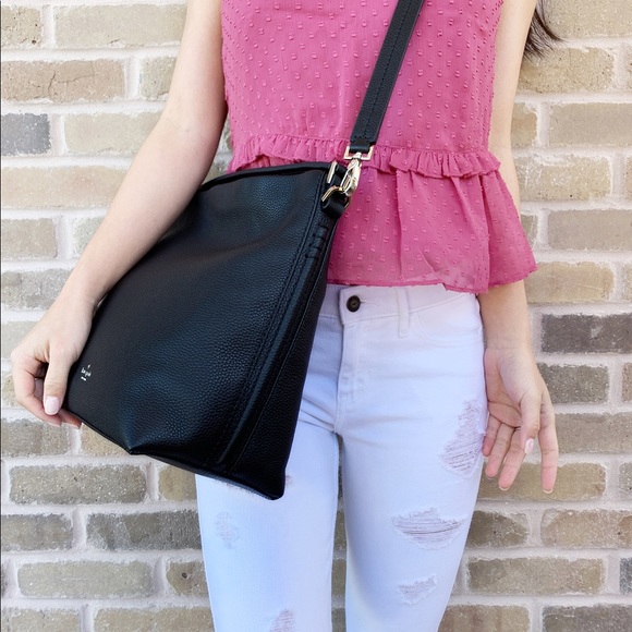 ‼️SALE‼️ Kate spade Satchel Black Crossbody - Picture 6 of 8